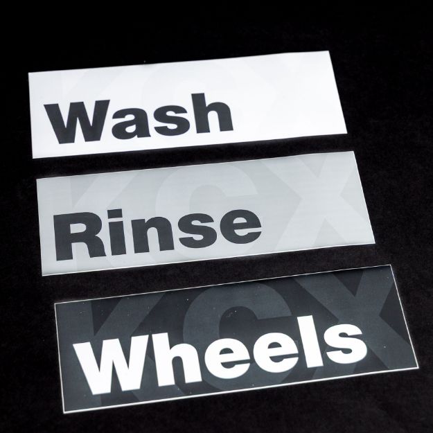 Bucket Labels (Set of 3)