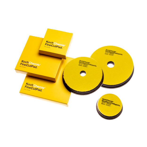 Koch Chemie Fine Cut Foam Pad Yellow