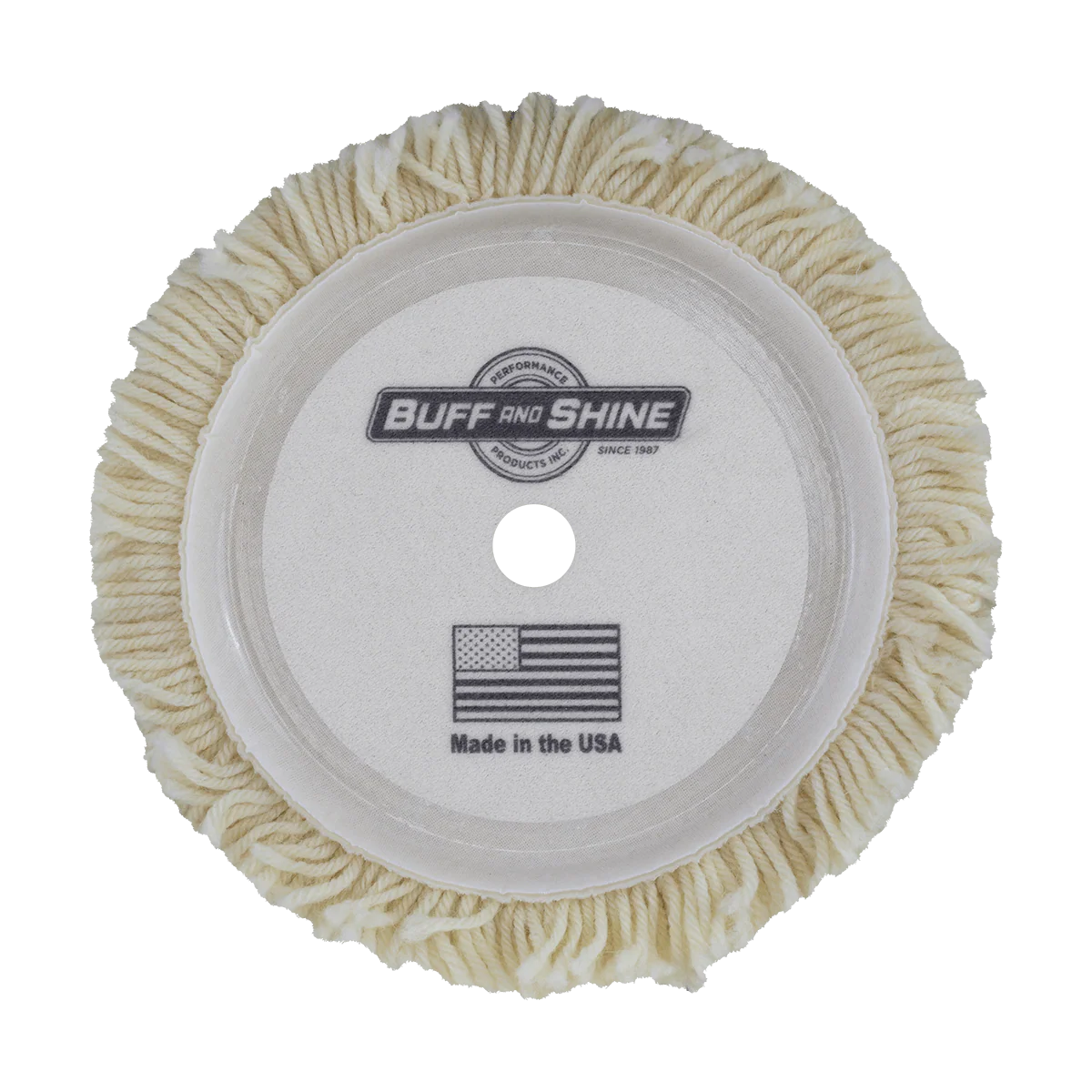 7.5" 100% Natural Wool 4 Ply Twist Grip Pad