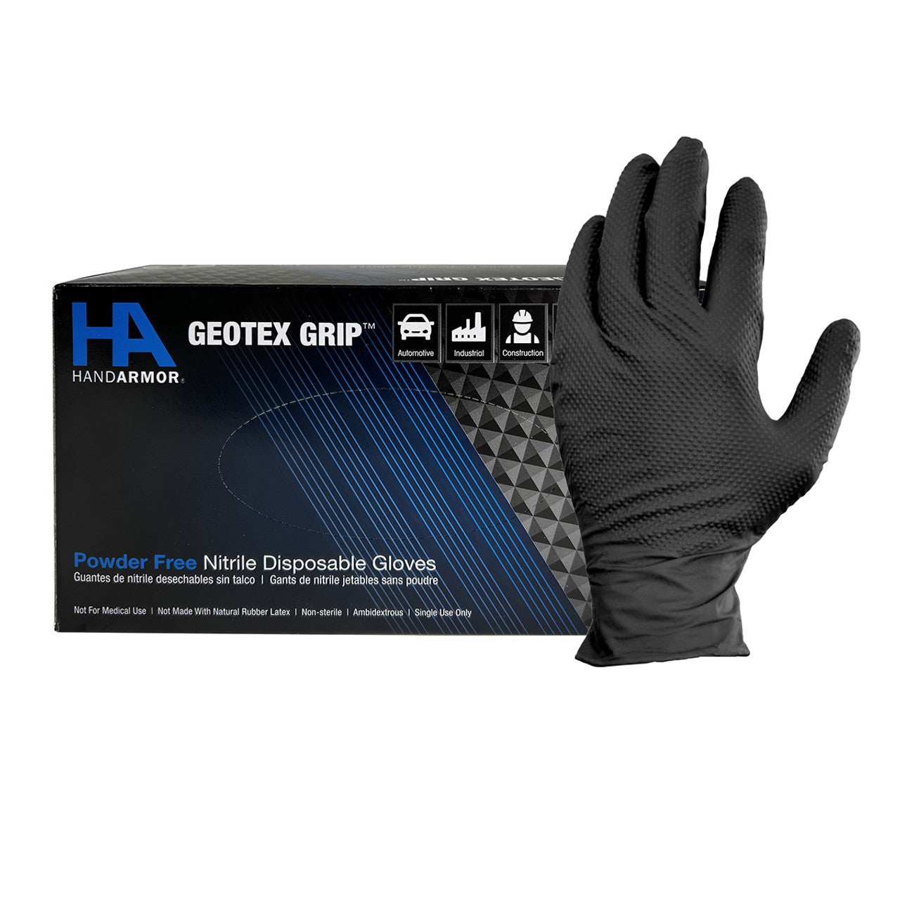 Gloves Powder Free Nitrile Black