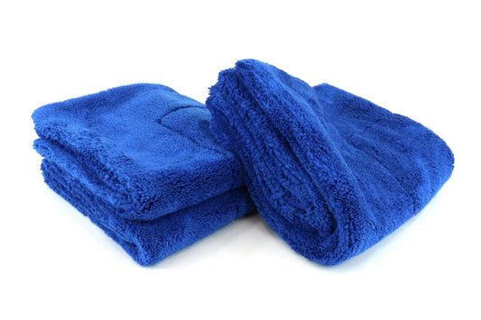 [Motherfluffer] Plush Rinseless Wash and Drying Towel (16 in. x 16 in., 1100 gsm) 2 pack