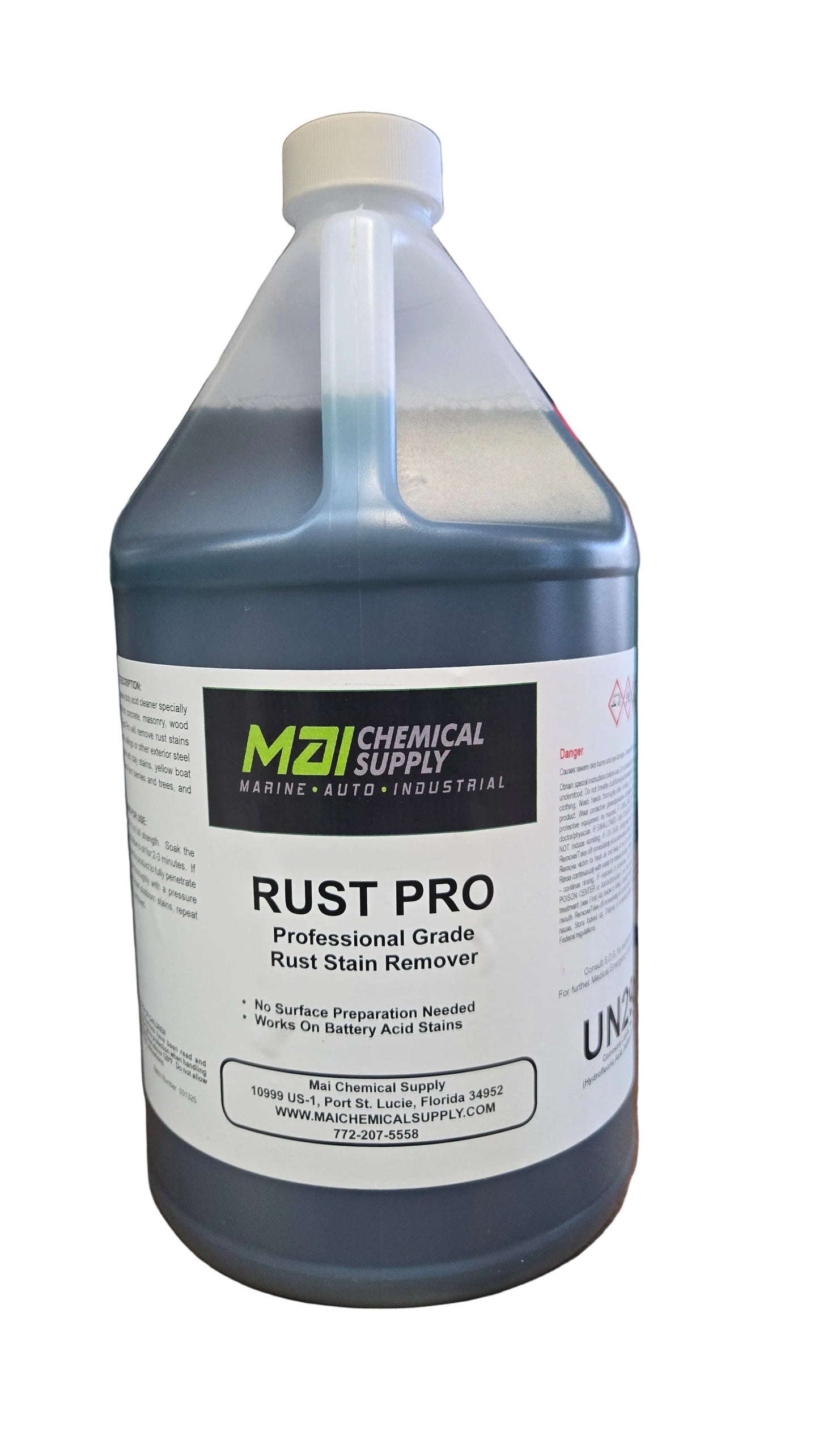 Rust Pro Rust And Lime Remover