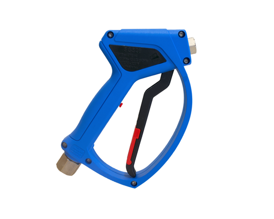MTM Hydro SGS28 Blue Spray Gun, 4000 PSI, 12 GPM, with Live Swivel