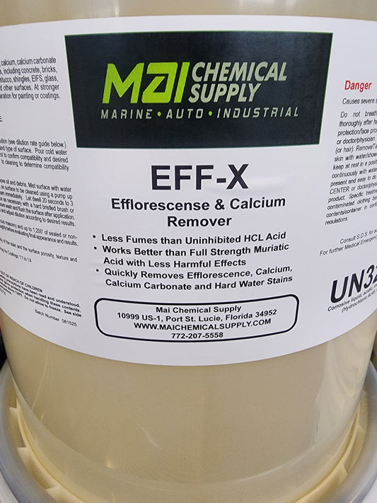 EFF X Efflorescense And Calcium Remover